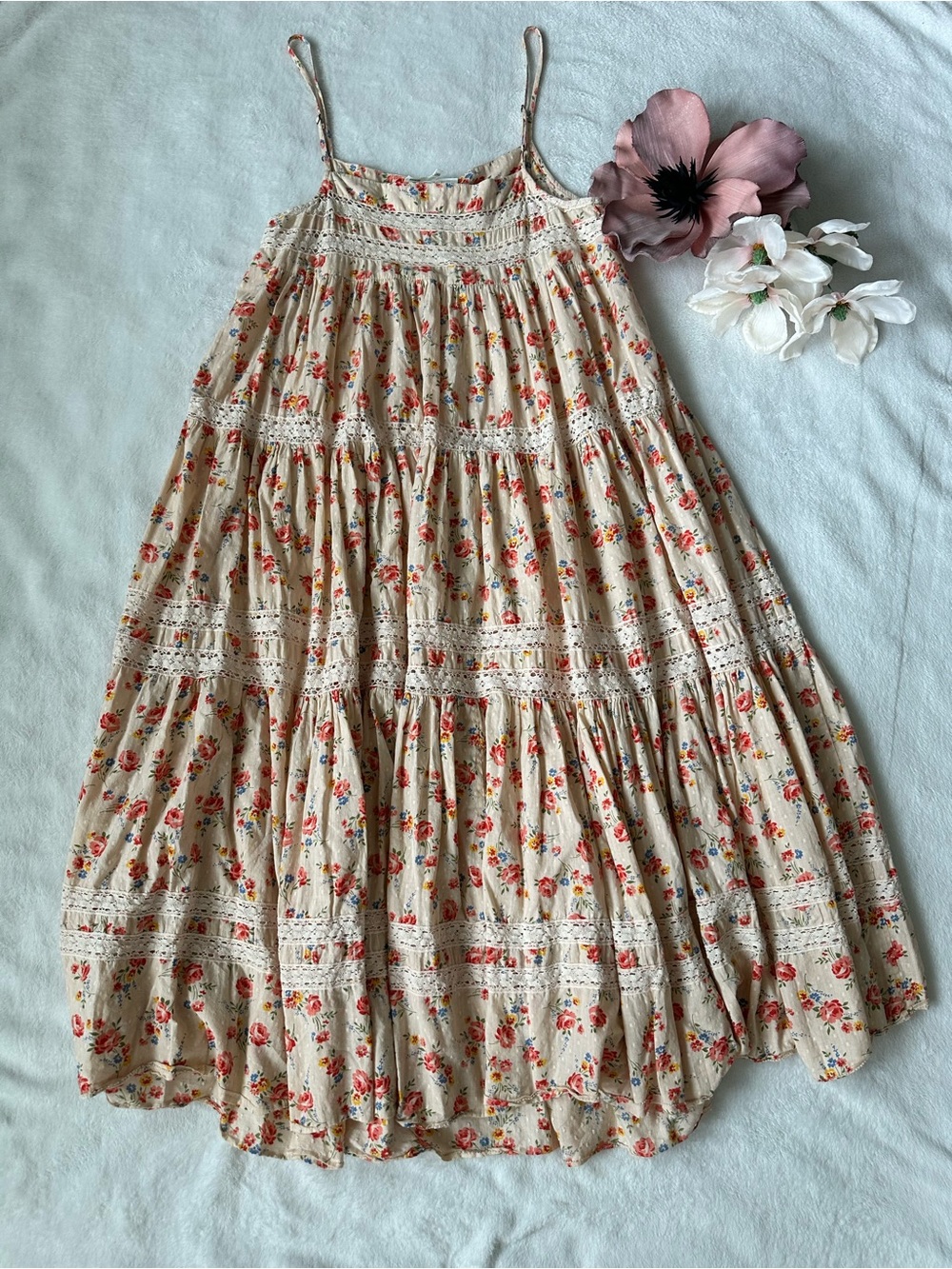 THE GREAT. The Serenade Dress TG3 Large - Picture 4 of 16